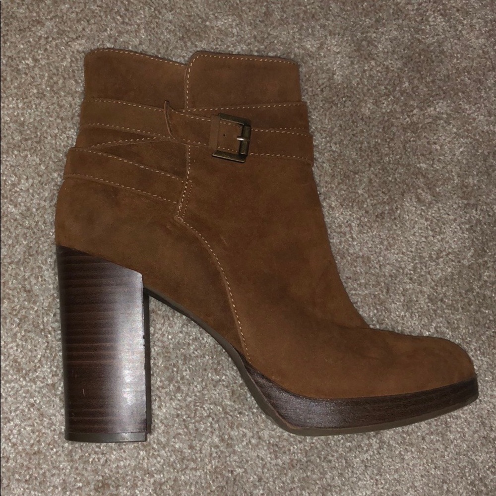 Brown booties from target